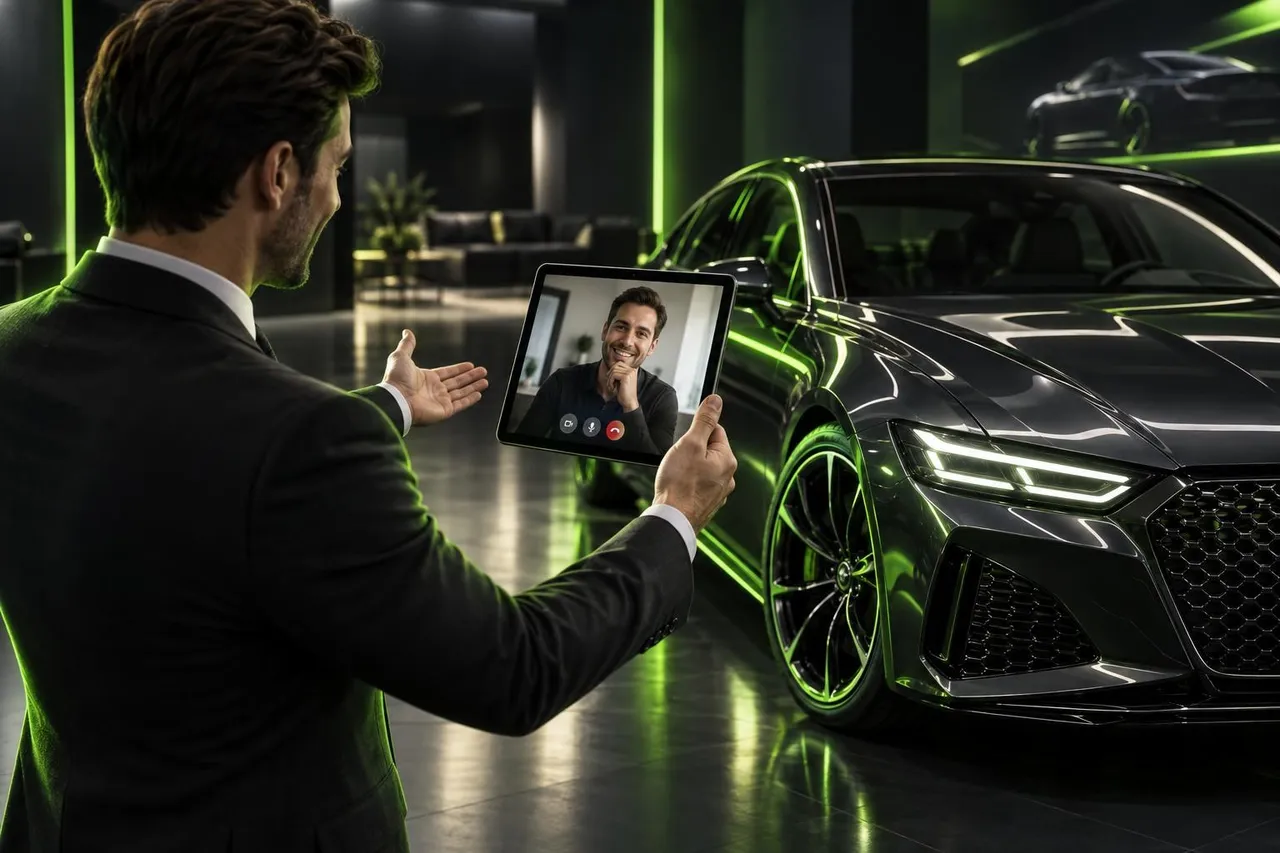 Comment présenter une voiture à distance à un client